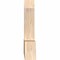 Ekena Millwork Portland Smooth Timber Gable Bracket, Douglas Fir, 36"W x 19"H x 3 1/2"D x 5 1/2"F, 13/12 Pitch GBW036X19X0406POR00SDF - alternate 2